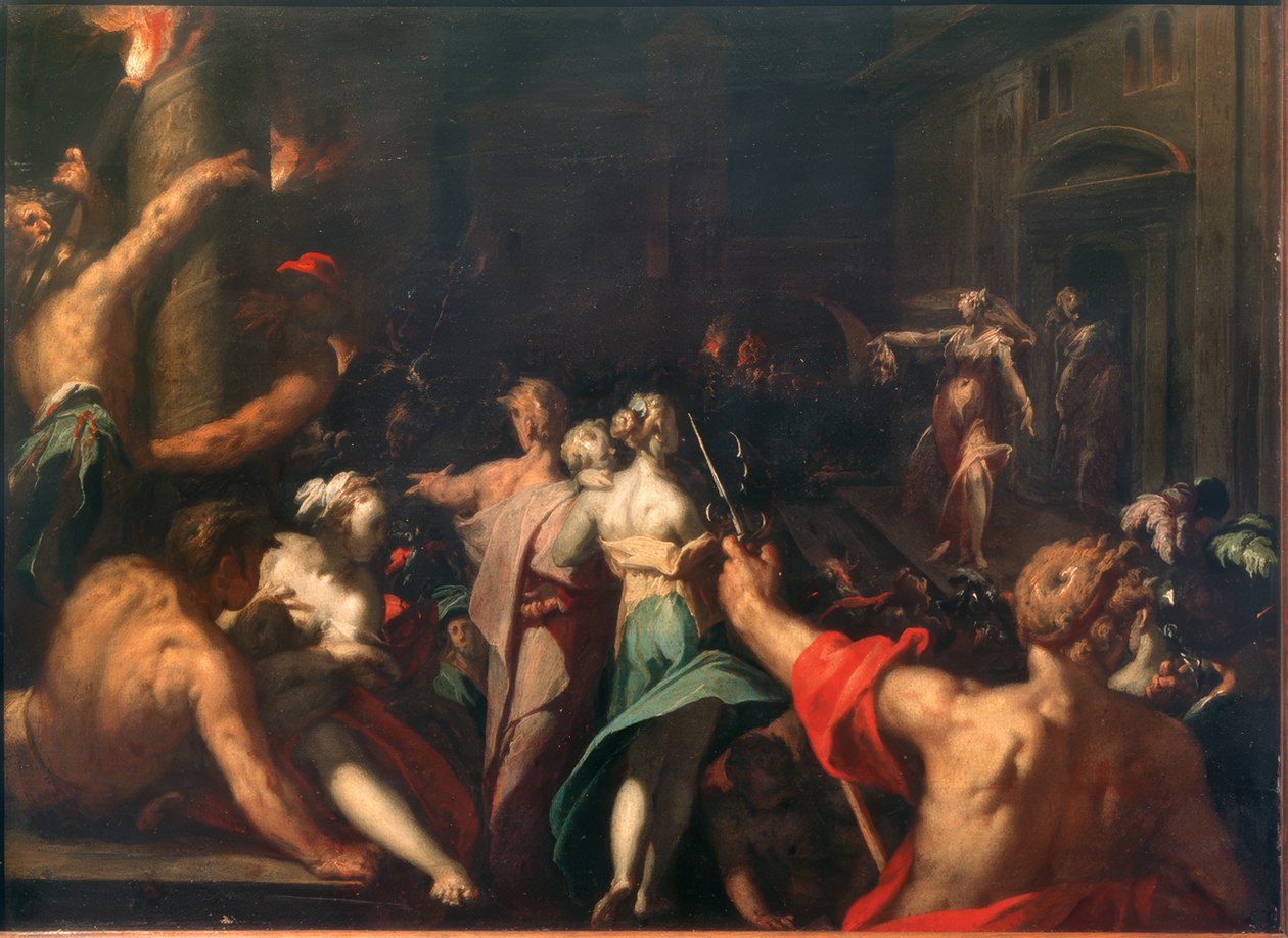 Judith Showing the Head of Holofernes by Abraham Bloemaert