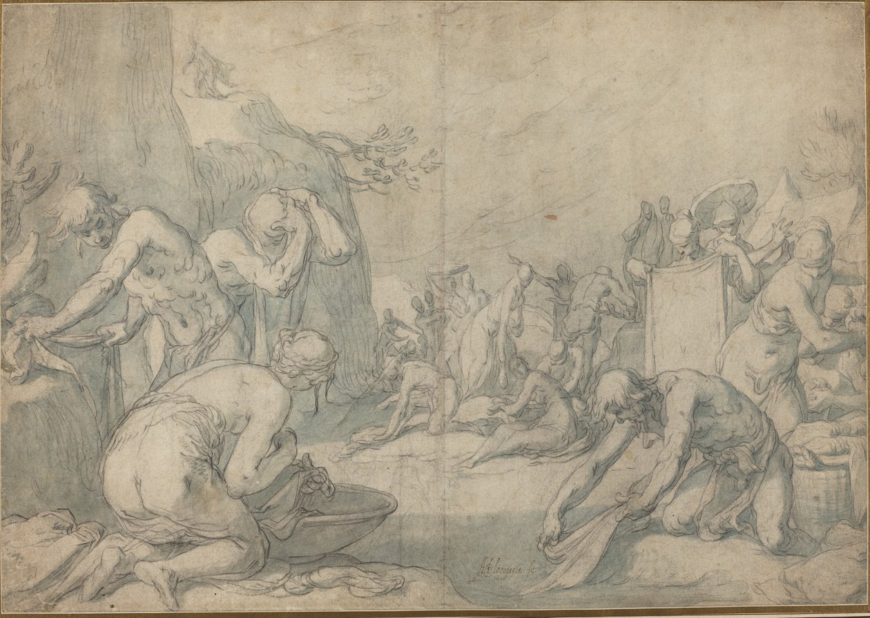 Ritual Washing of the Israelites by Abraham Bloemaert