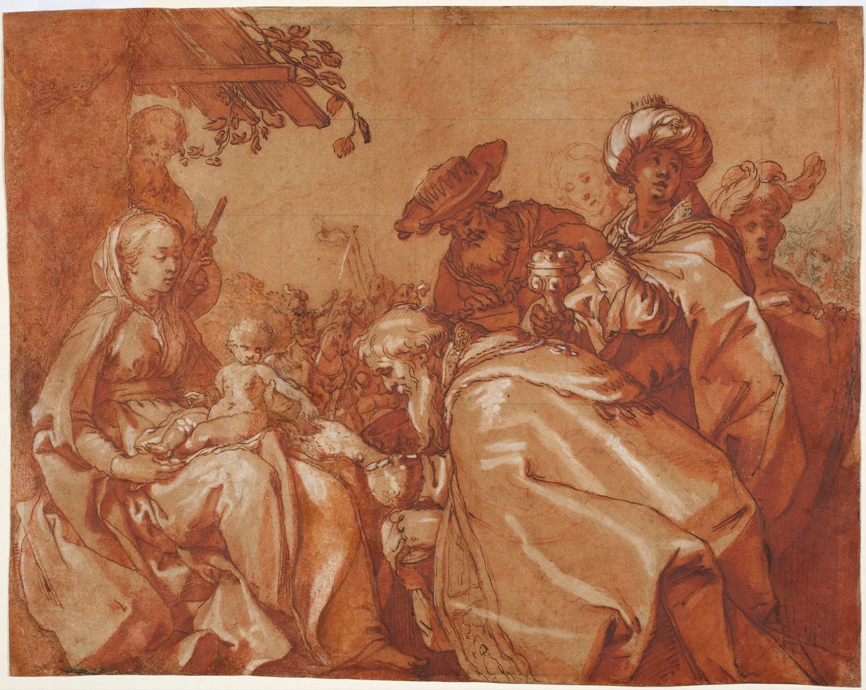 The Adoration of the Magi, 1624 by Abraham Bloemaert