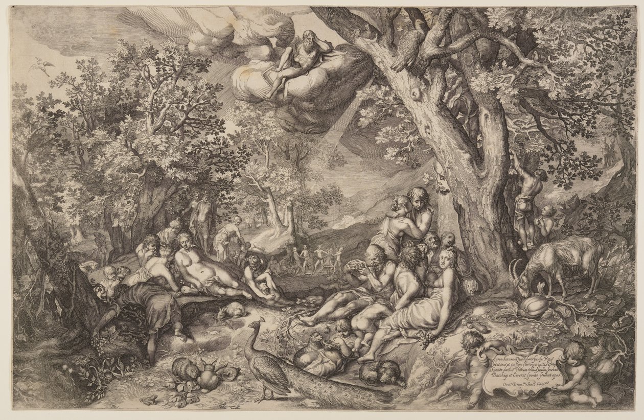 The Golden Age by Abraham Bloemaert