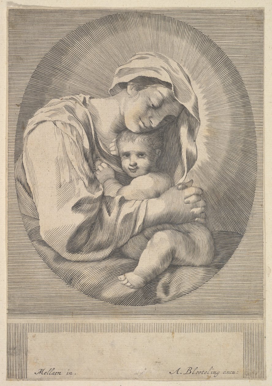 Virgin and Child by Abraham Blooteling