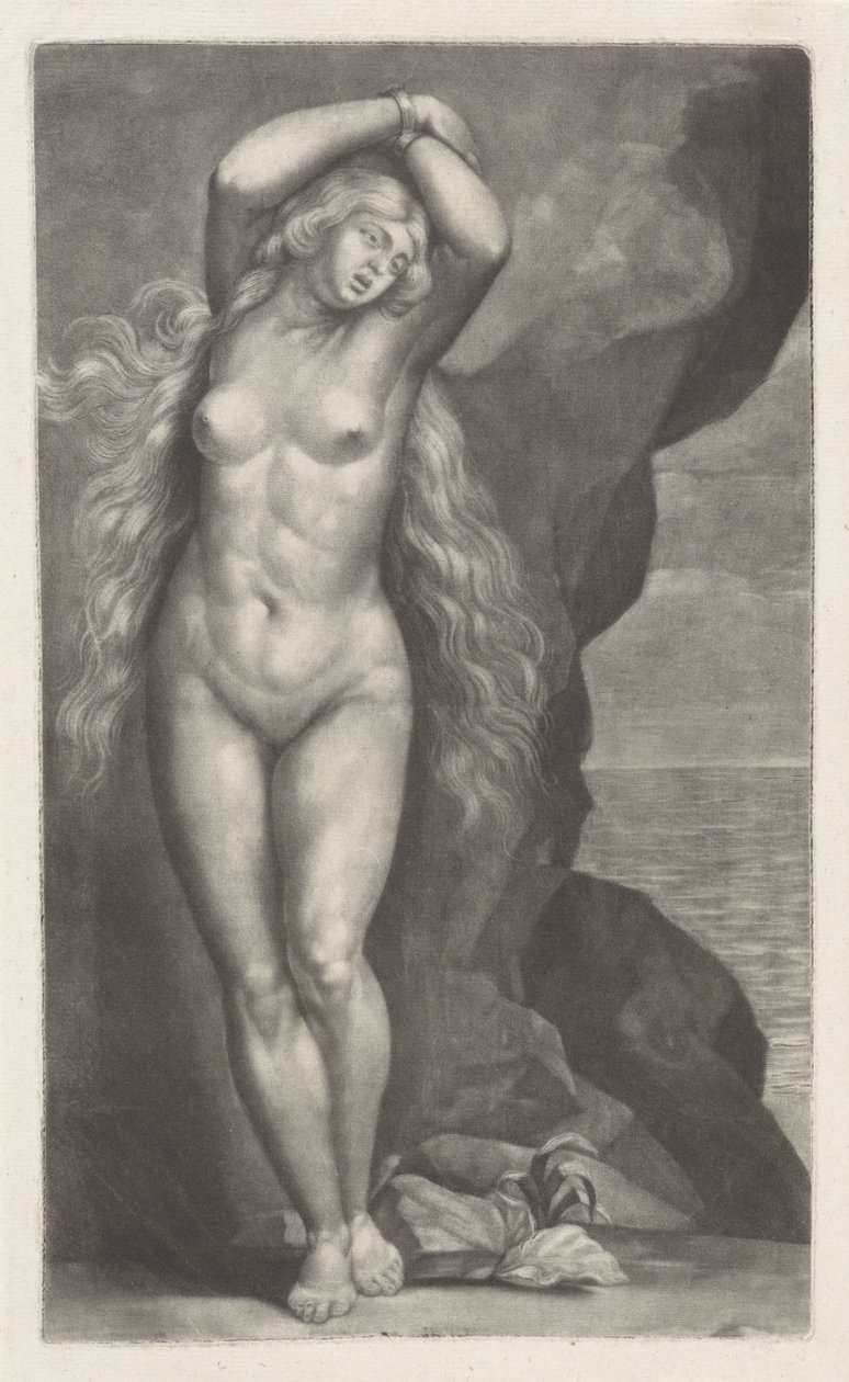 Andromeda Chained to the Rock by Abraham Bloteling