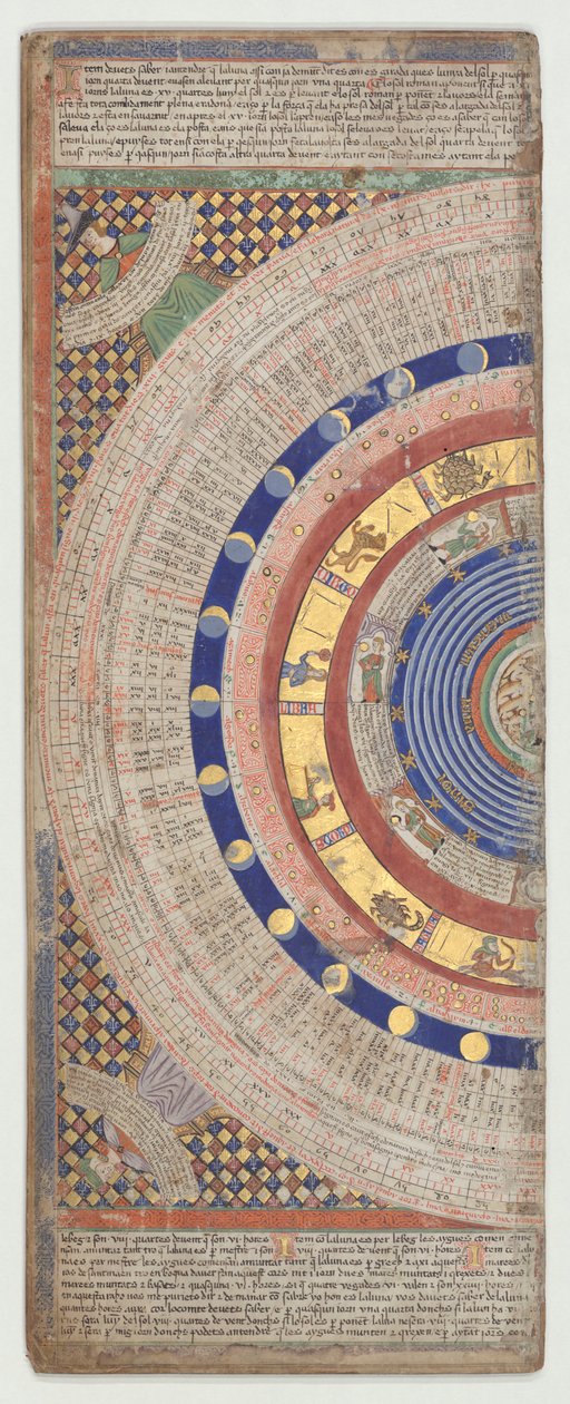 Catalan Atlas, Sheet 3 by Abraham Cresques