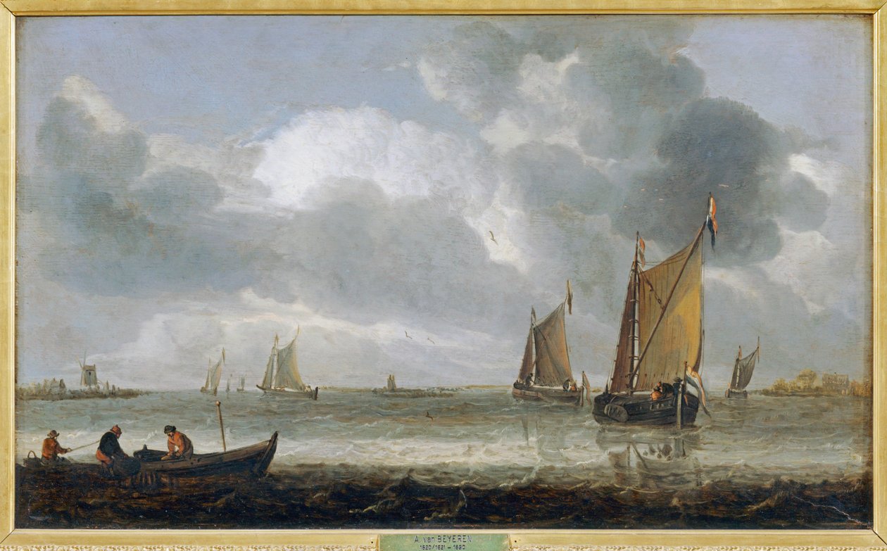 The Silver Sea by Abraham Hendricksz van Beyeren
