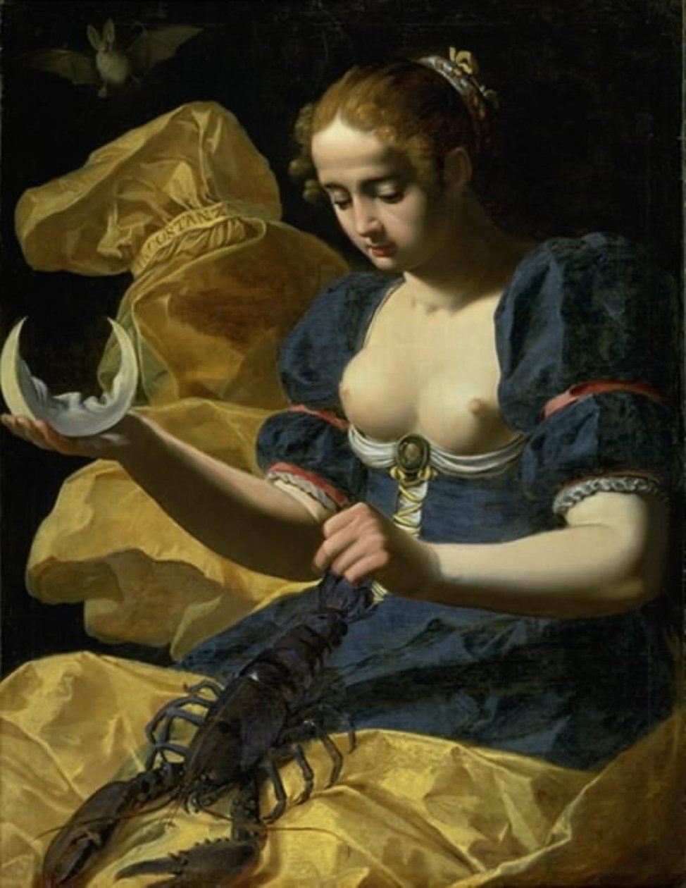 Inconstanza. An Allegory of Fickleness by Abraham I Janssens