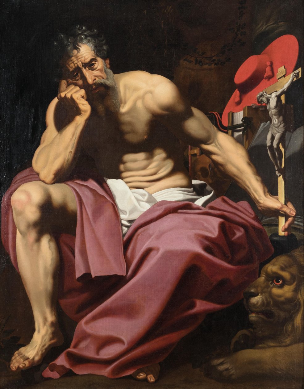 Saint Jerome by Abraham Janssens I
