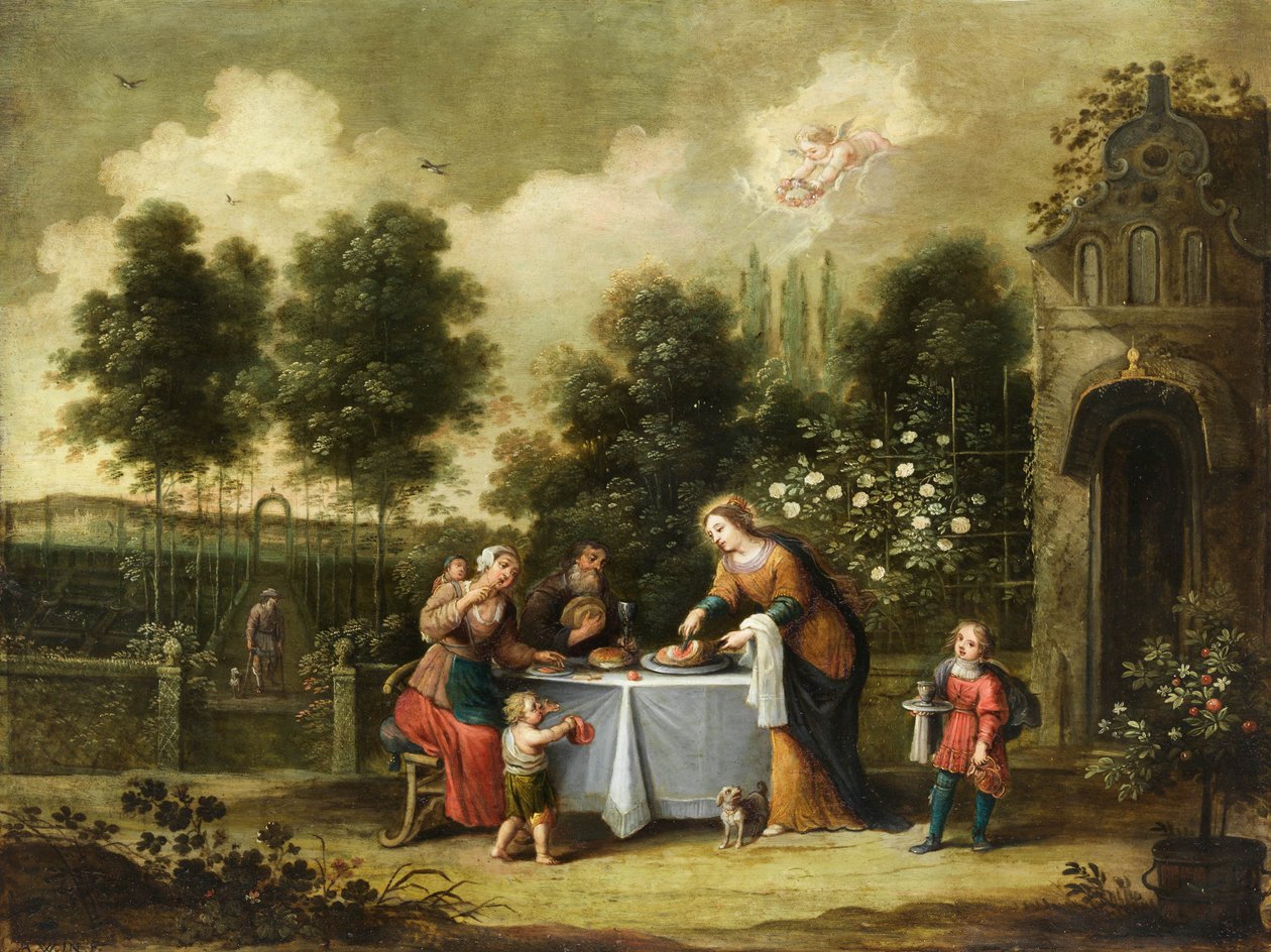 Saint Elizabeth by Abraham Willemsens