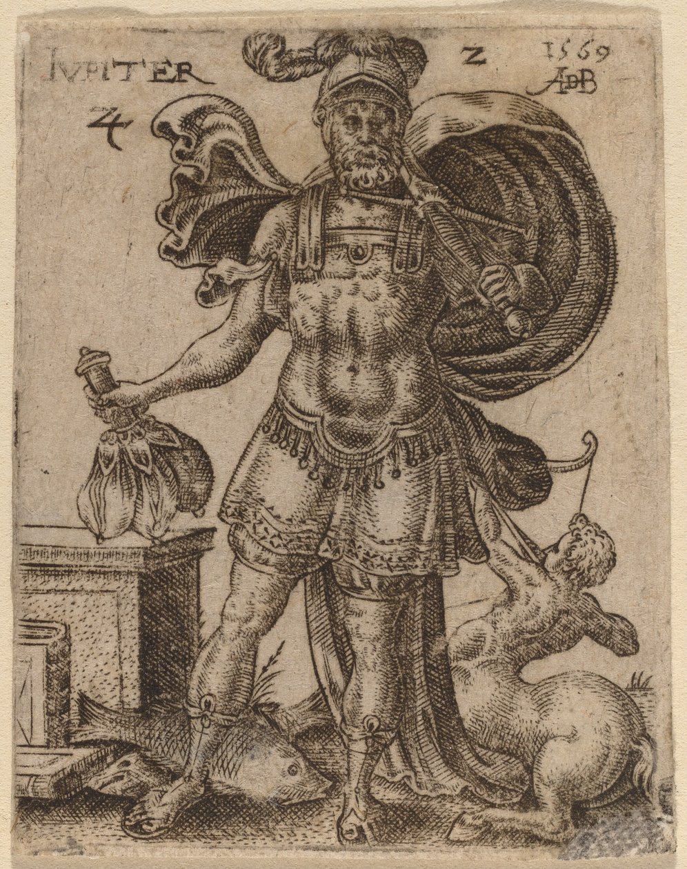 Jupiter by Abraham de Bruyn