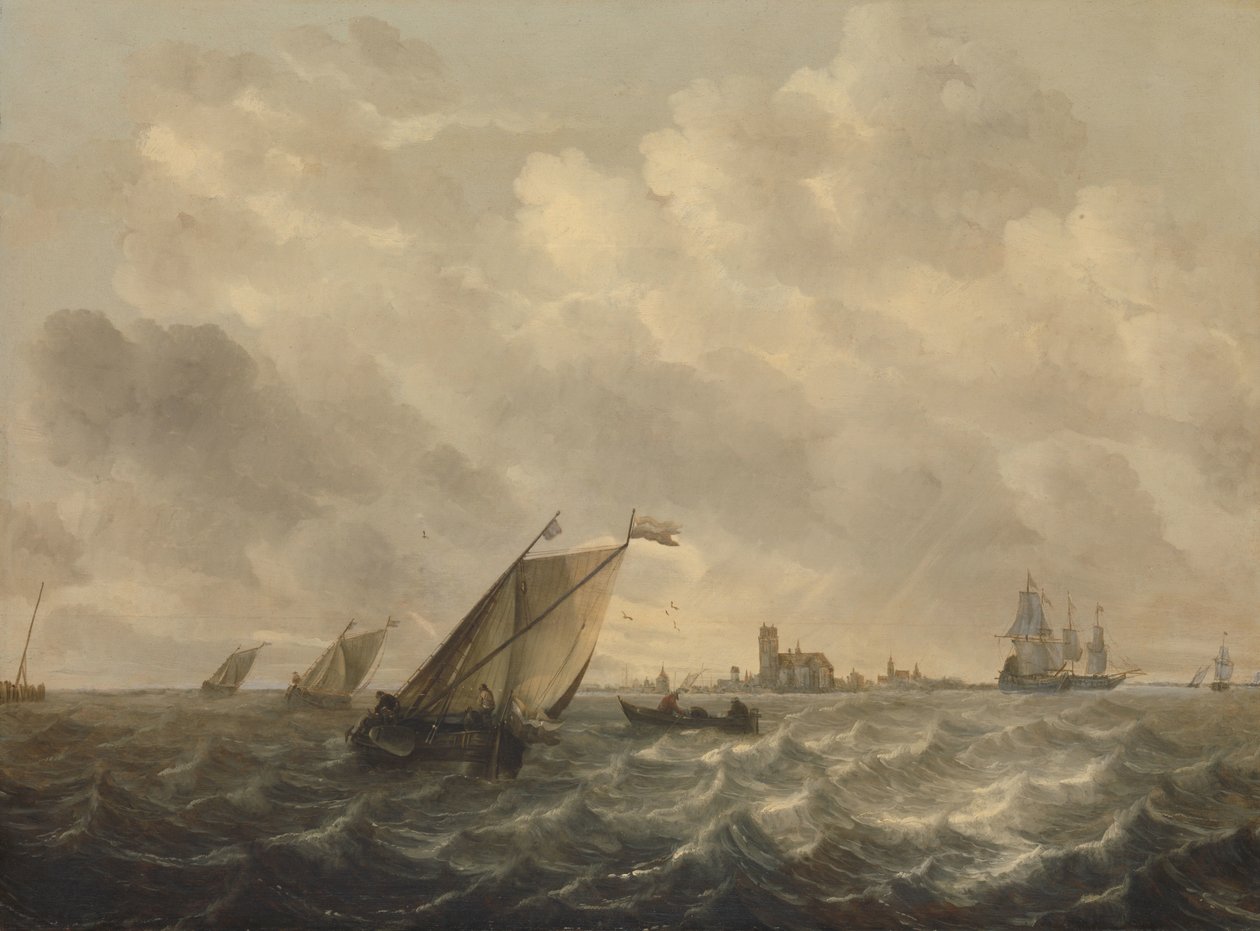 River View by Abraham van Beyeren