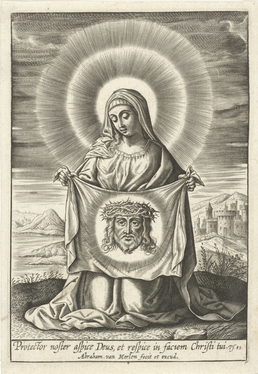 Saint Veronica by Abraham van Merlen
