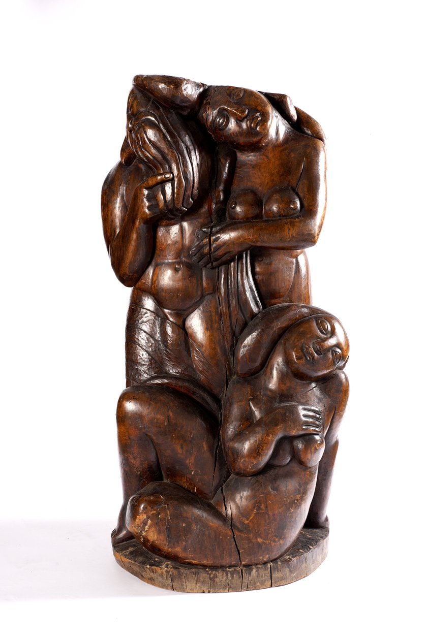 Lot and His Daughters by Abrasha Lozoff
