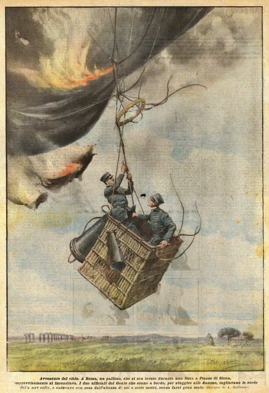 Adventures in the Sky by Achille Beltrame