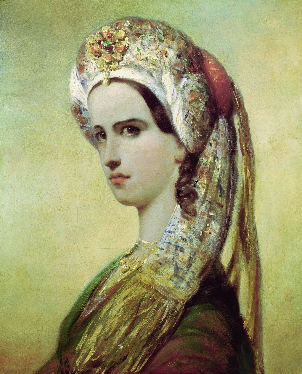 Portrait of Rachel (1821-58) by Achille Devéria