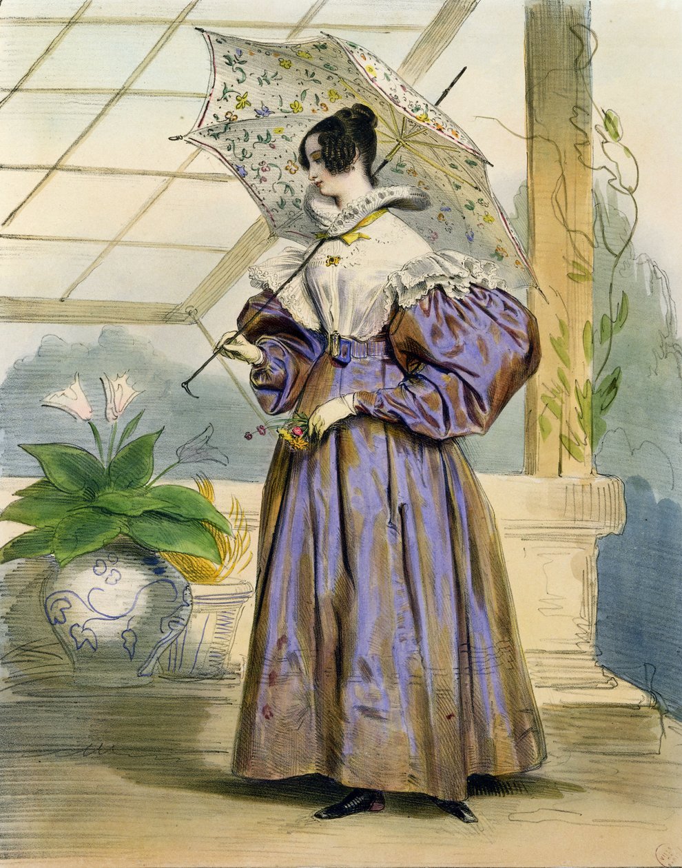 Three in the Afternoon by Achille Devéria