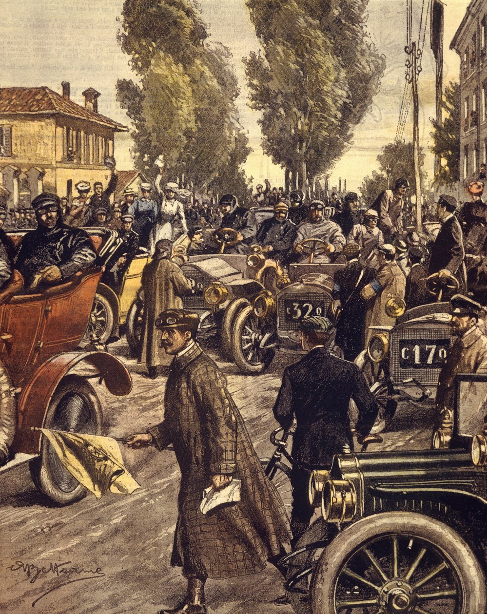 International Car Endurance Race, May 27 by Achille Beltrame