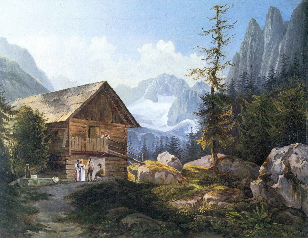In the Gosau Valley by Adalbert Stifter
