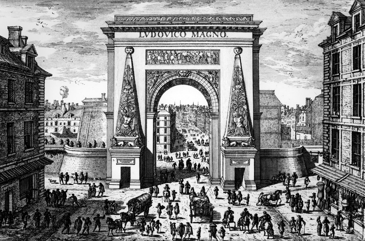 La Porte Saint-Denis by Adam Perelle