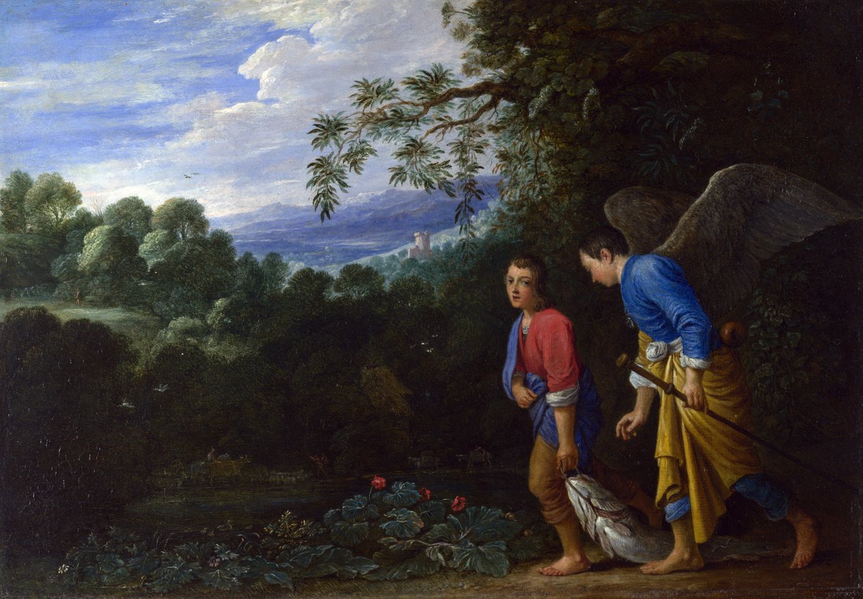 Tobias and the Archangel Raphael by Adam Elsheimer