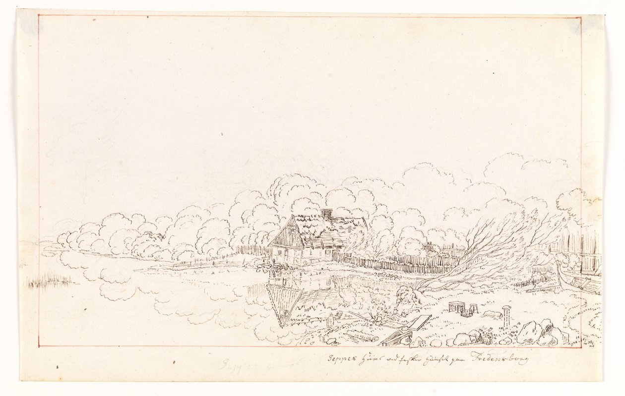 Jeppes House, Fredensborg by Adam Gottlob Gjelstrup