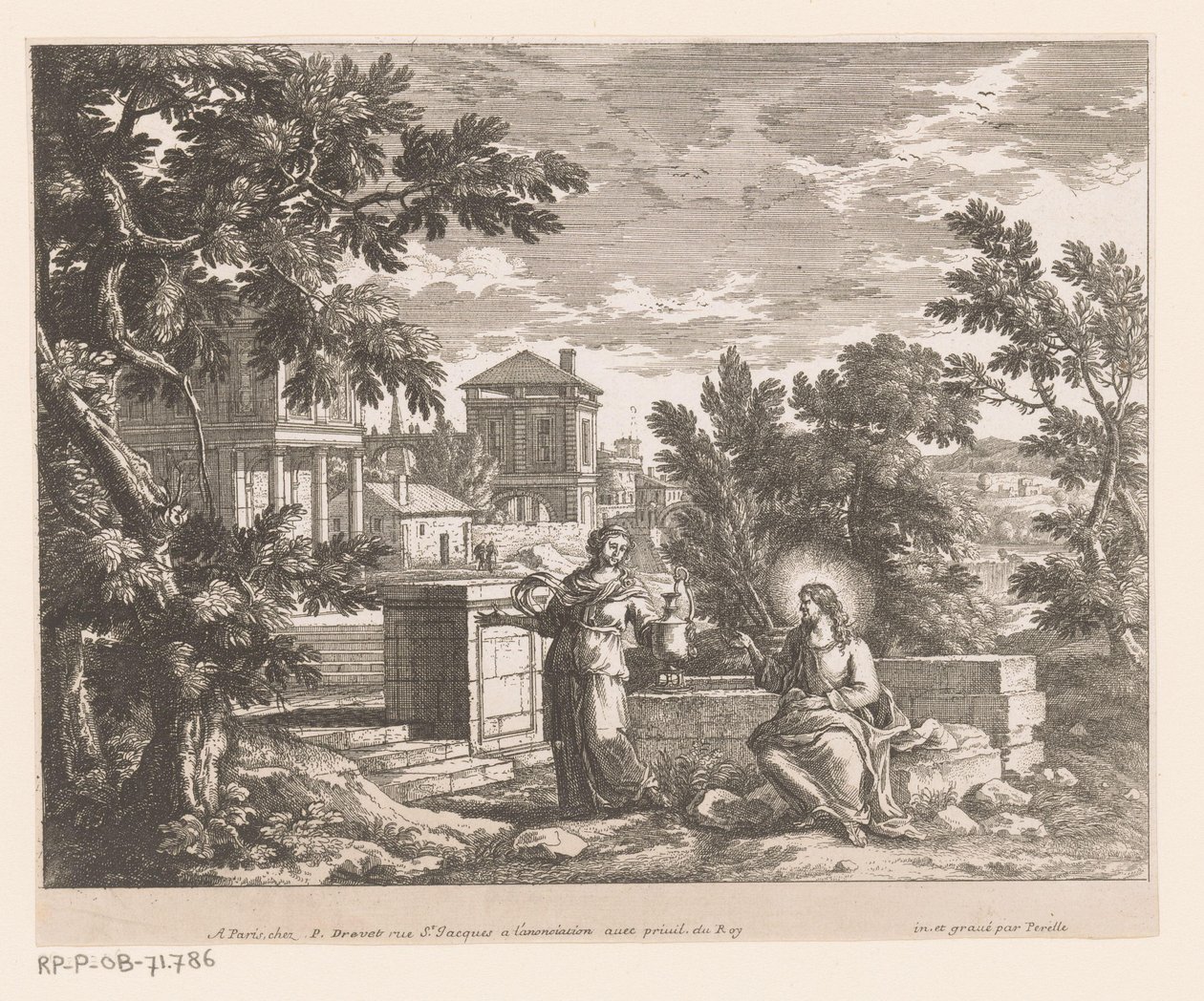 Christ and the Samaritan Woman by Adam Perelle