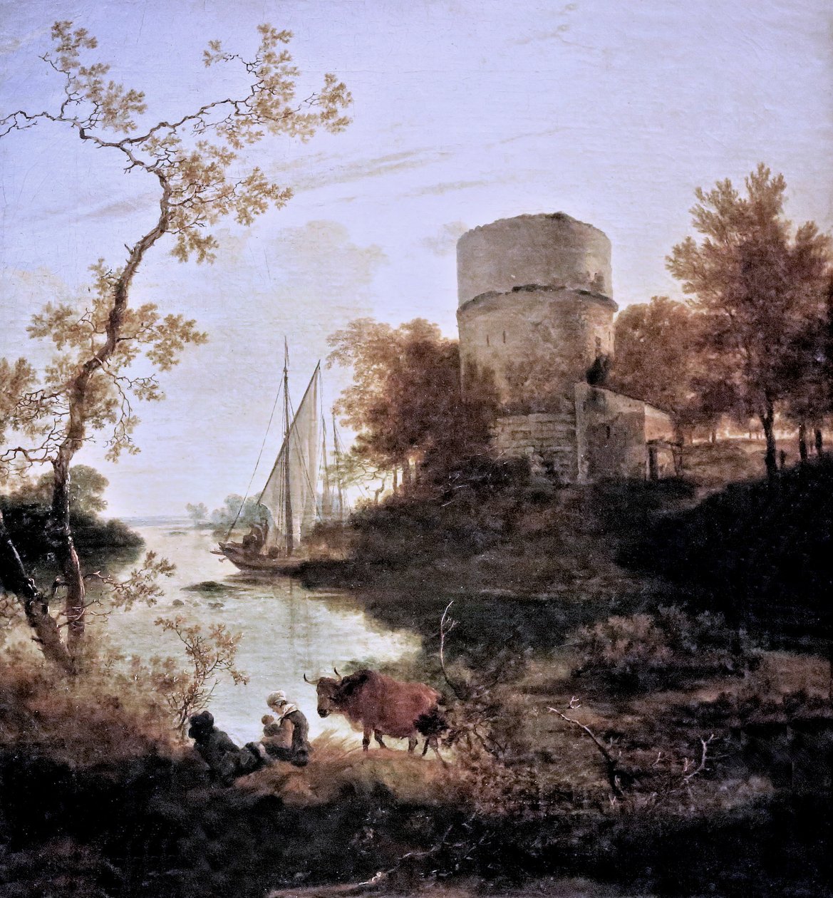 Tower on a Coast by Adam Pynacker