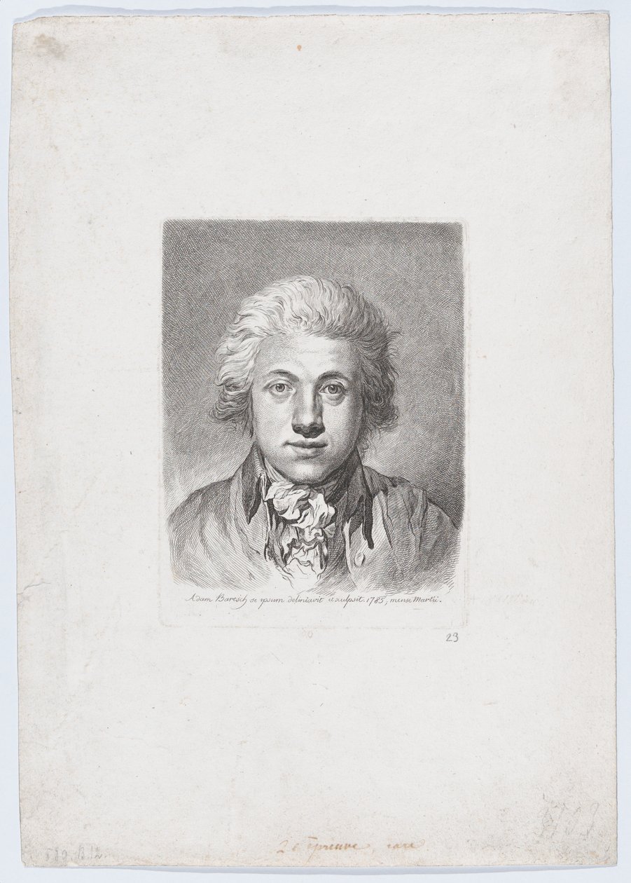 Self-Portrait by Adam von Bartsch