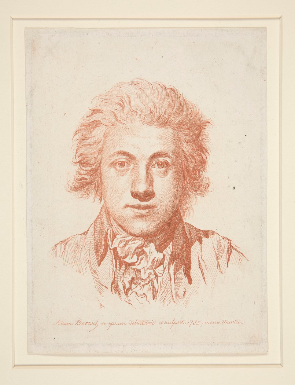 Self-portrait by Adam von Bartsch