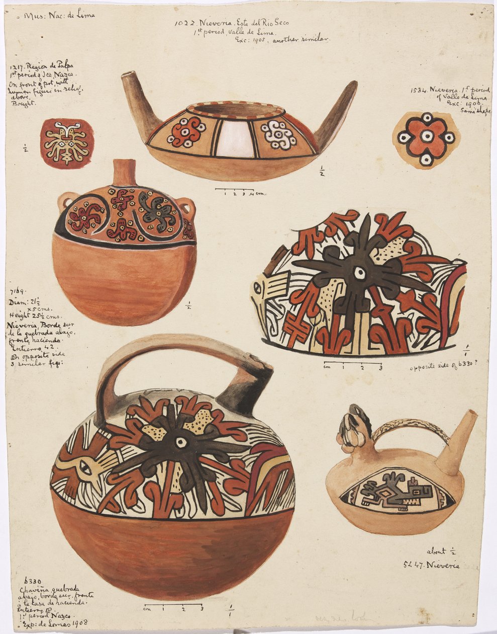 Our containers from Region de Palpa, Peru by Adela Breton