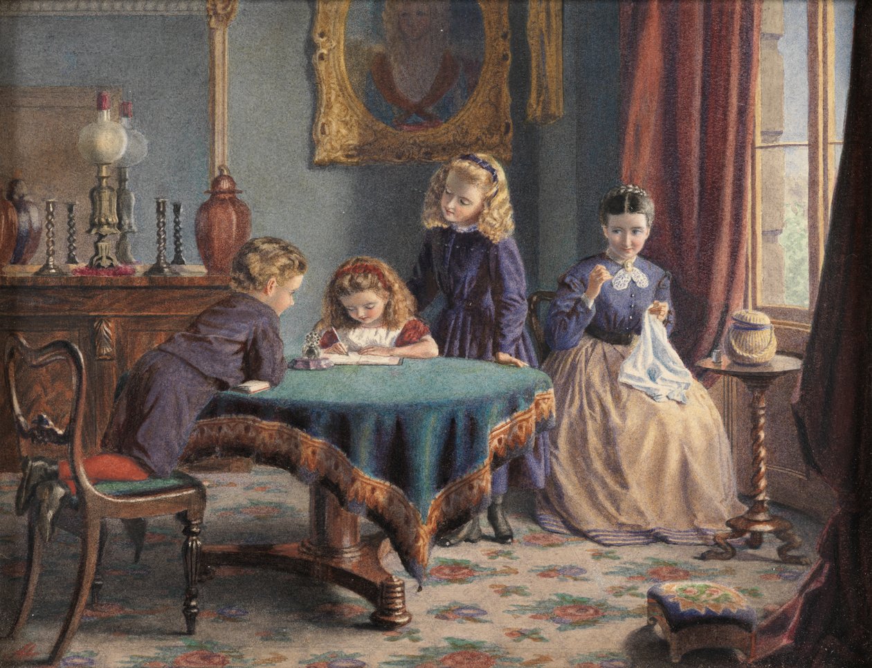 Her First Letter by Adelaide Agnes Maguire