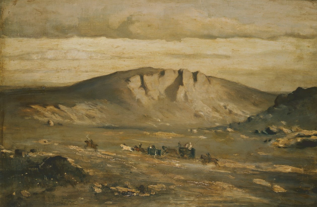 Lonely Landscape by Adolf Kosárek