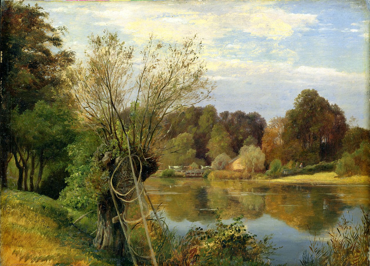 Near the Aumuhle by Adolf Vollmer