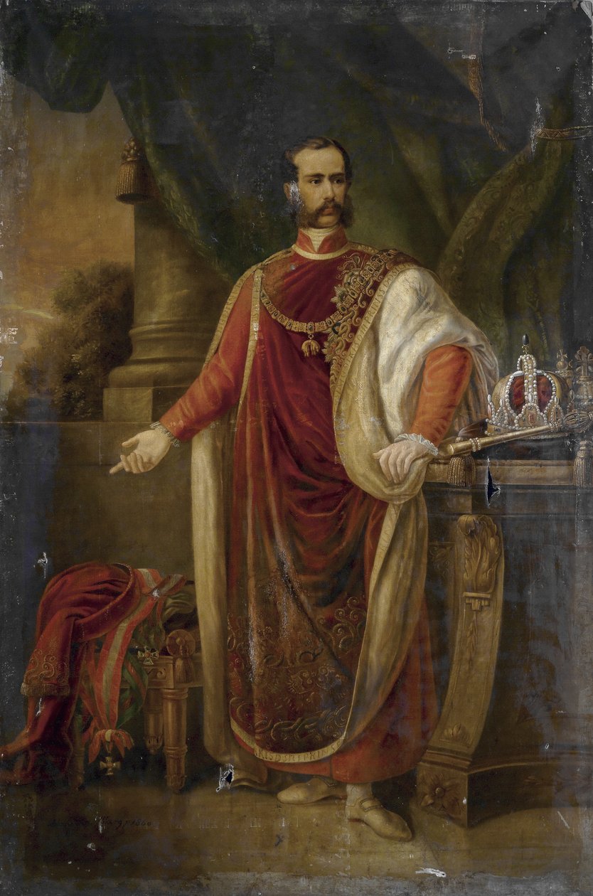 Emperor Franz Joseph I by Adolf von Schallberg