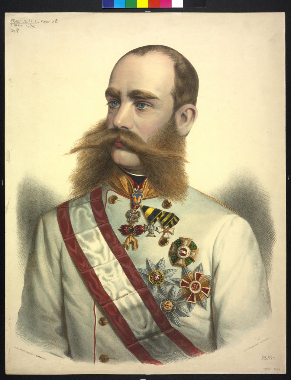 Emperor of Austria Franz Joseph I by Adolf Dauthage