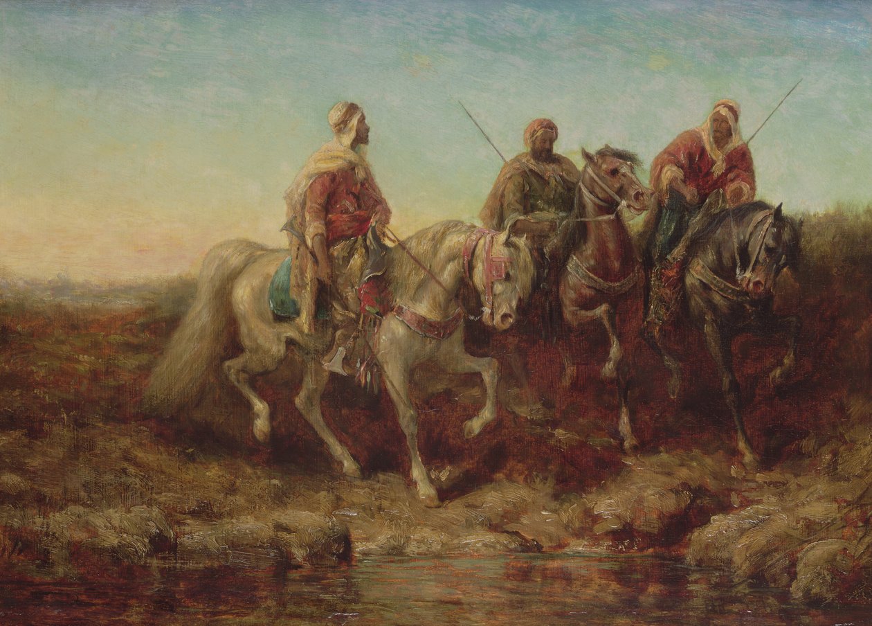 Unknown Image by Adolf Schreyer