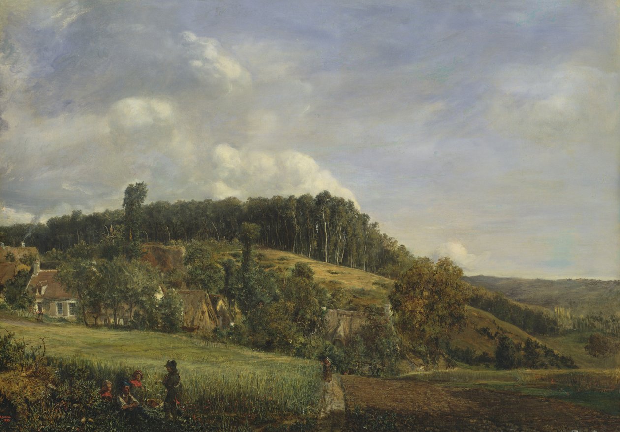 Landscape in Northern Germany by Adolf Vollmer