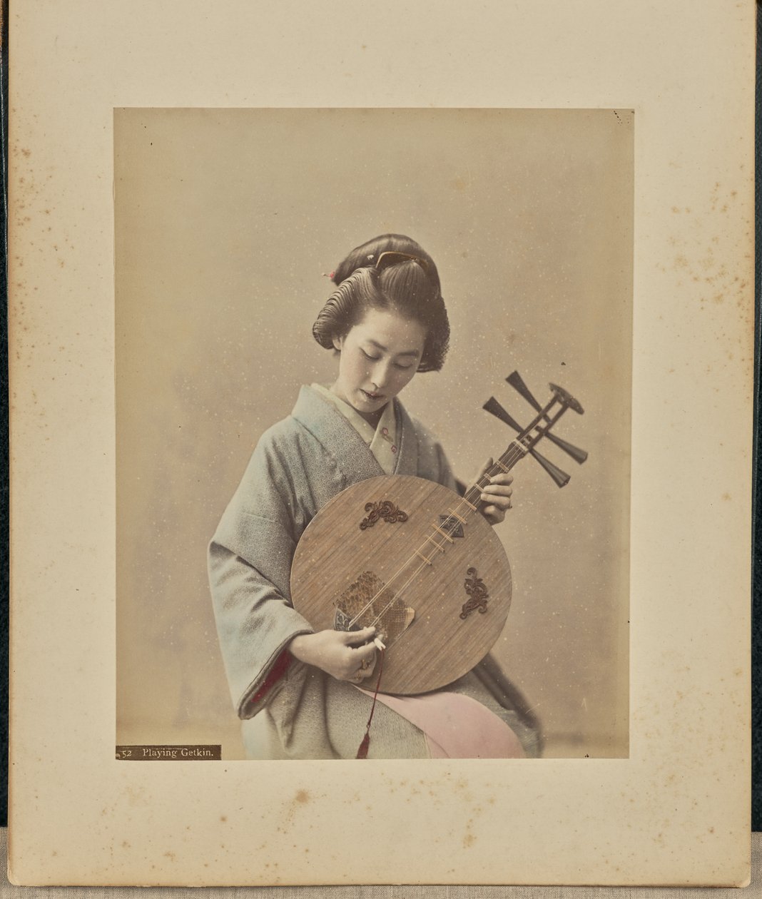 Playing Getkin by Adolfo Farsari