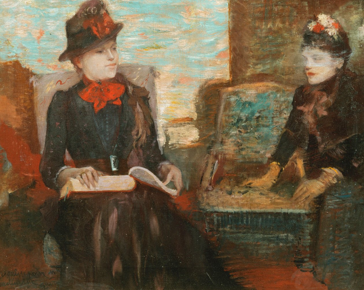 Portrait of Miss by Adolfo Guiard y Larrauri