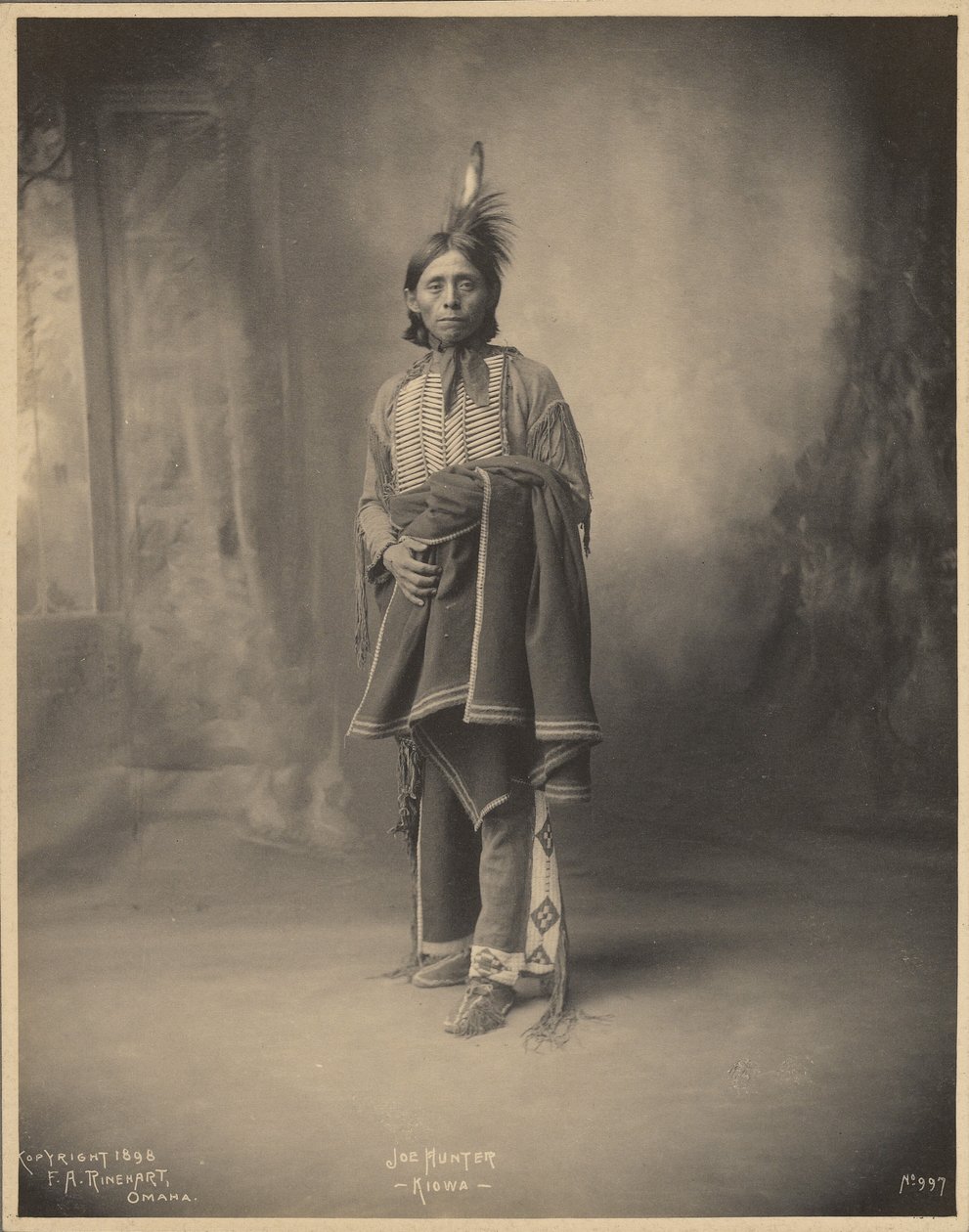 Joe Hunter, Kiowa by Adolph F. Muhr