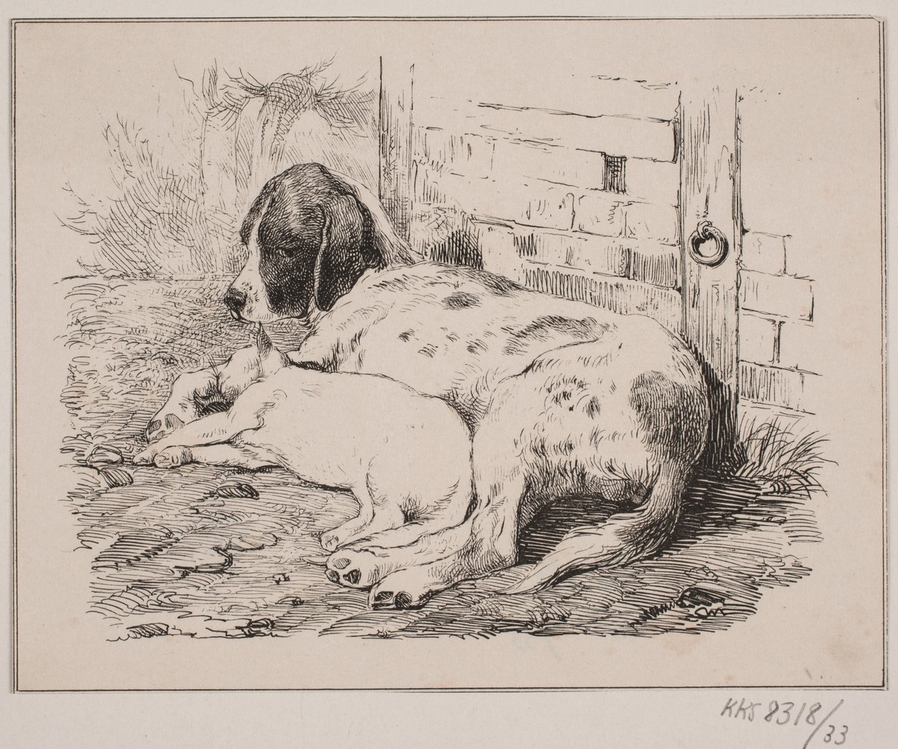 The Two Friends by Johan Adolph Kittendorff