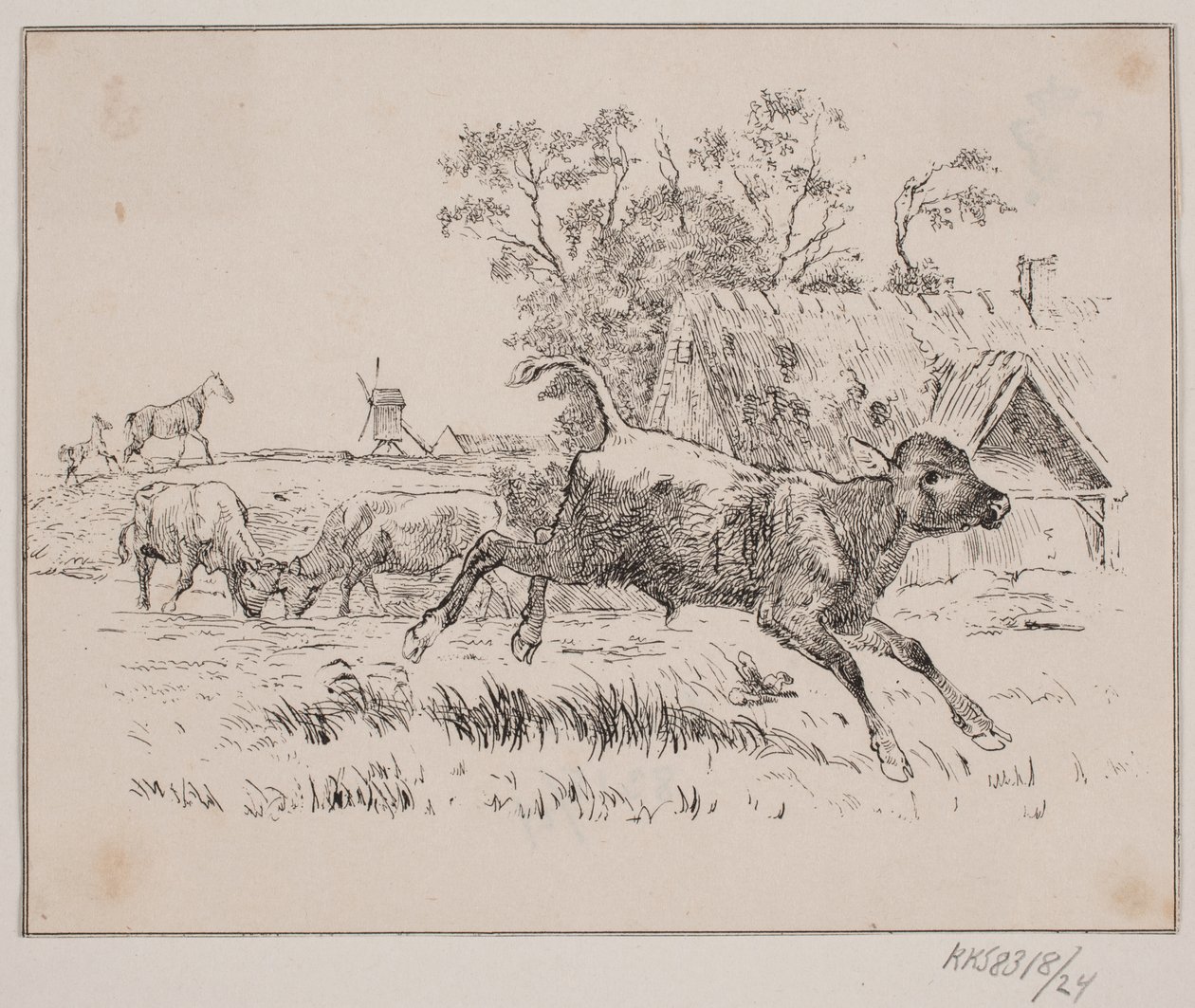 The Deer by Johan Adolph Kittendorff