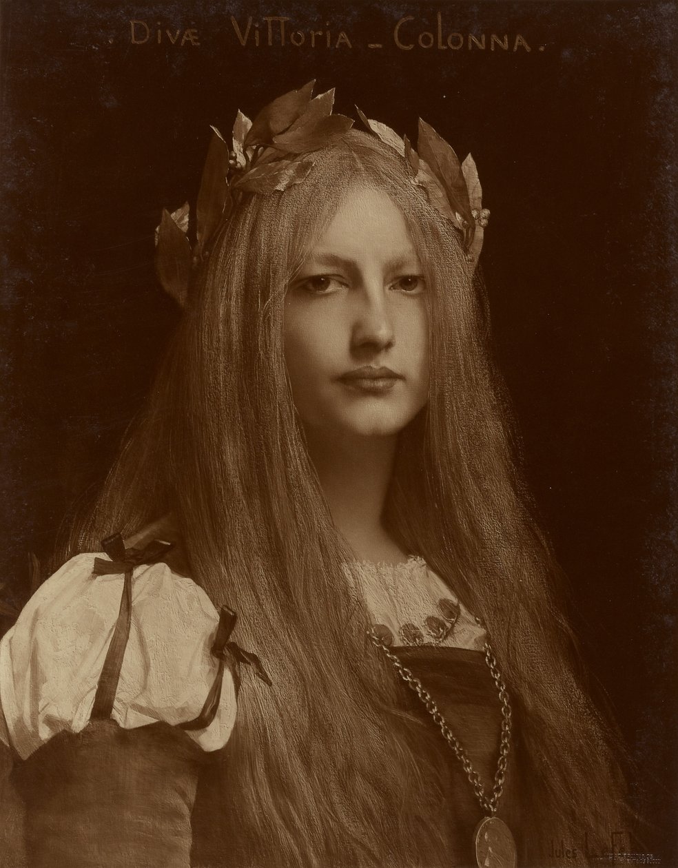 Vittoria Colonna by Adolphe Braun