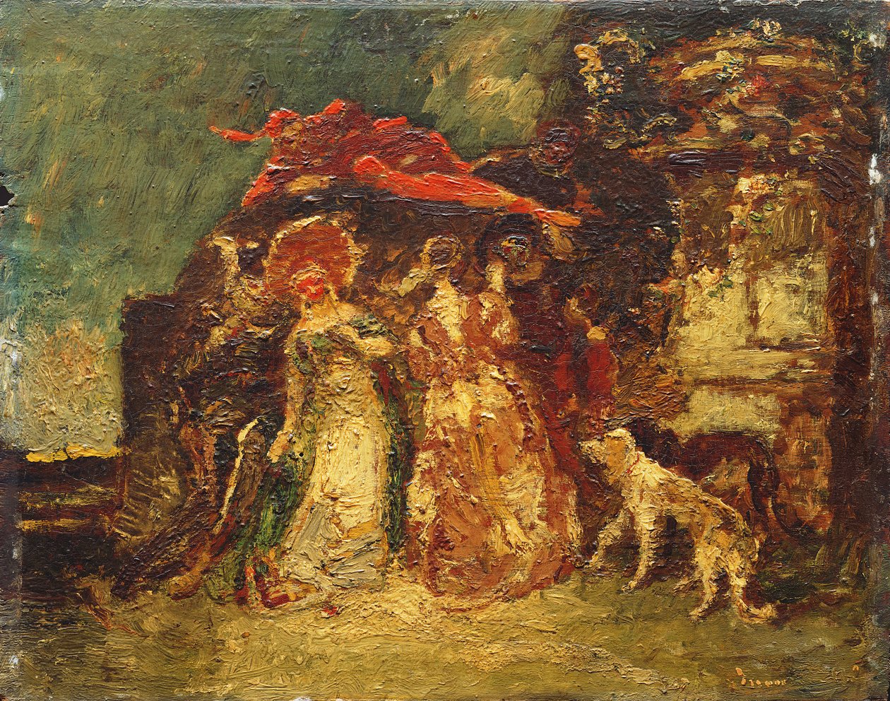 Unknown Image by Adolphe Joseph Thomas Monticelli