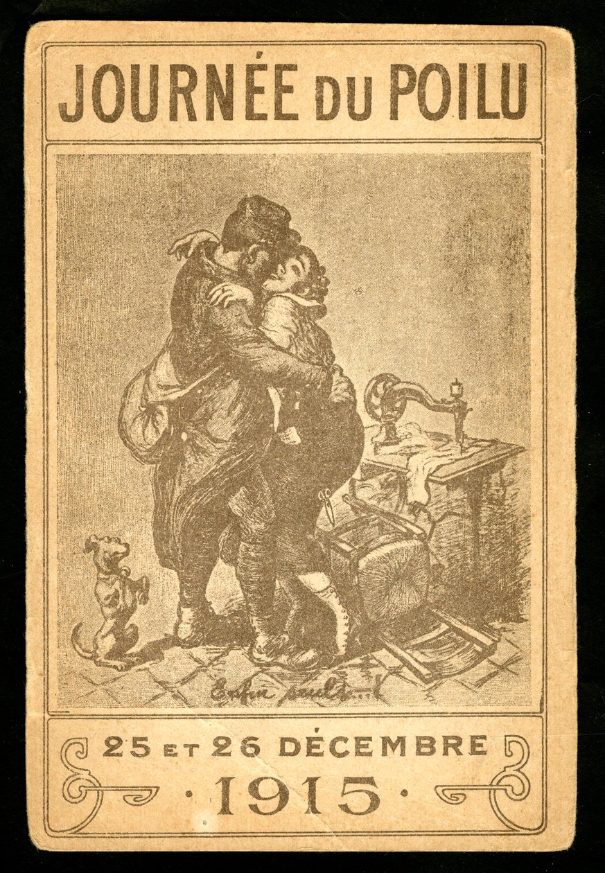 Journee Du Poilu by Adolphe Leon Willette