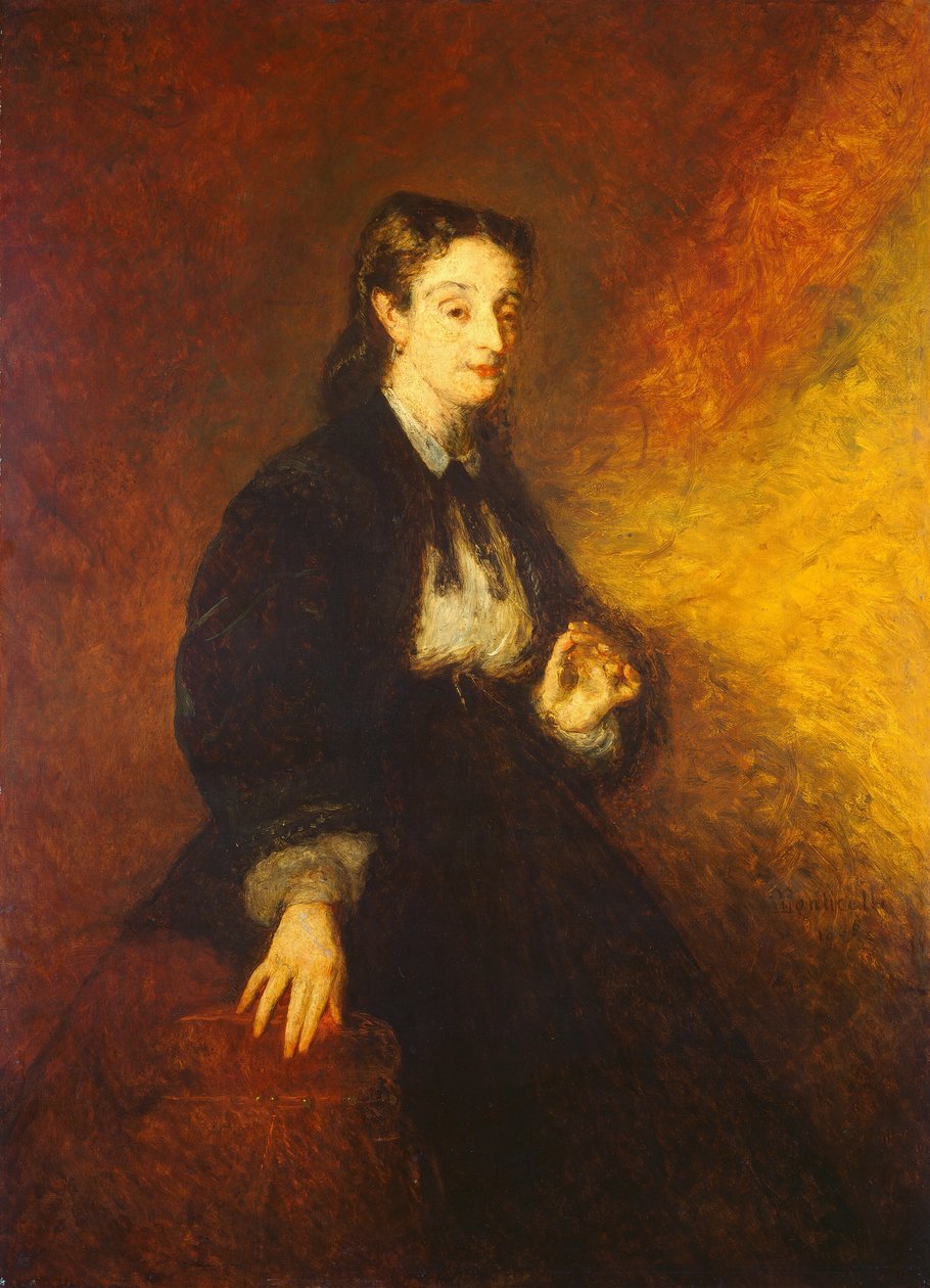 Madame Cahen by Adolphe Monticelli