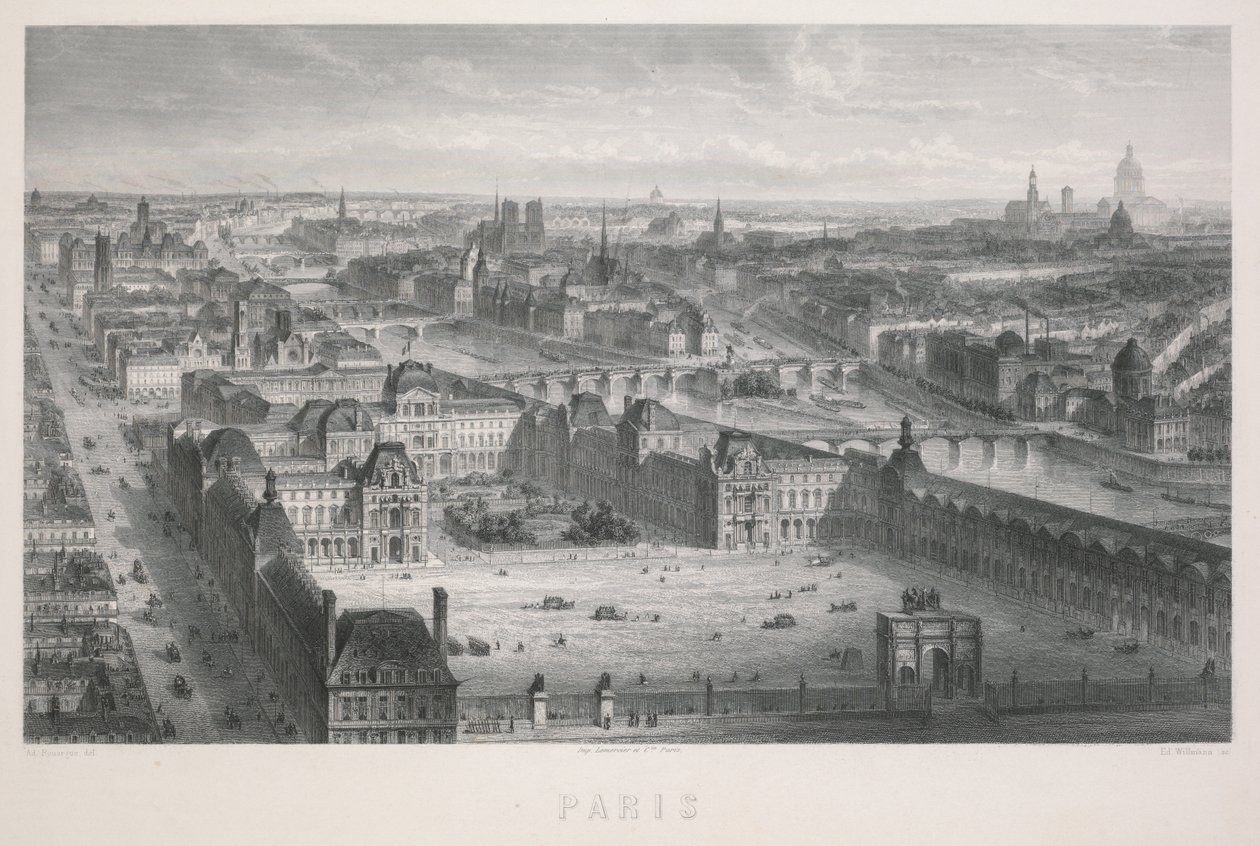 Paris by Adolphe Rouargue