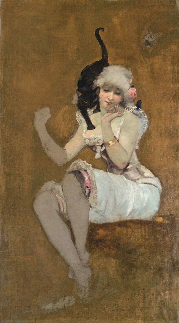 A Pair of Friends by Adolphe Willette