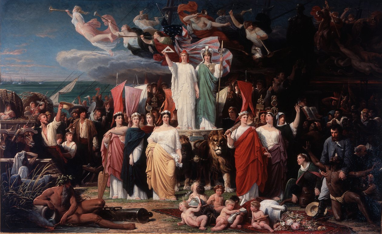 Genius of America by Adolphe Yvon
