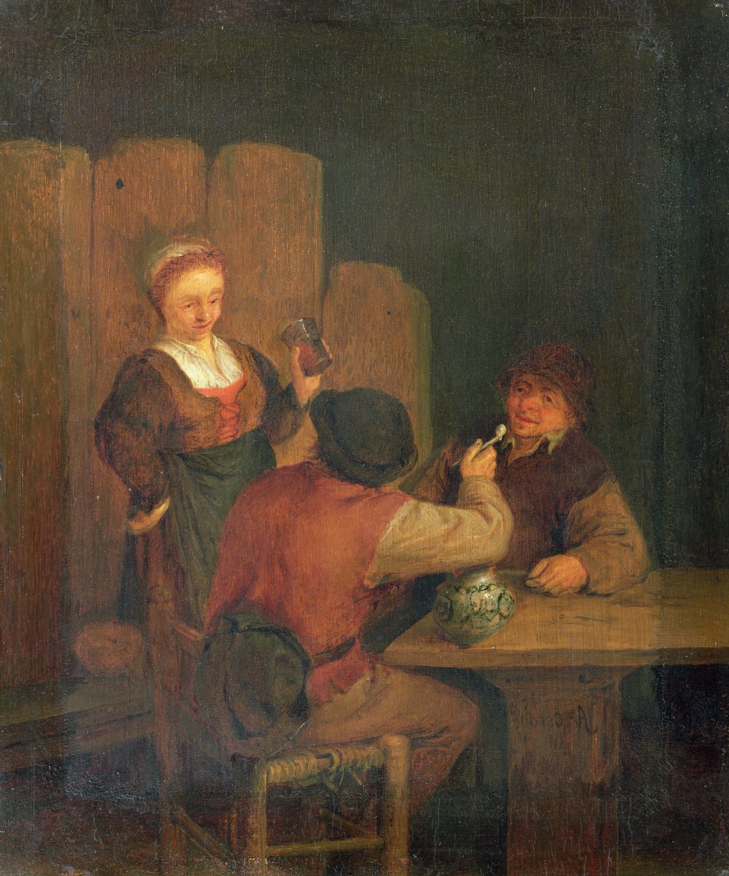 Domestic Interior by Adriaen Brouwer