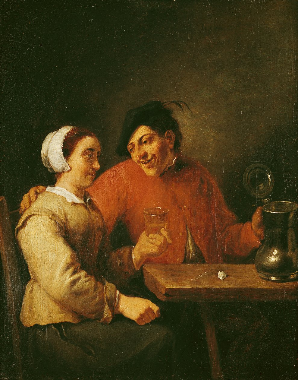 Drinkers by Adriaen Brouwer