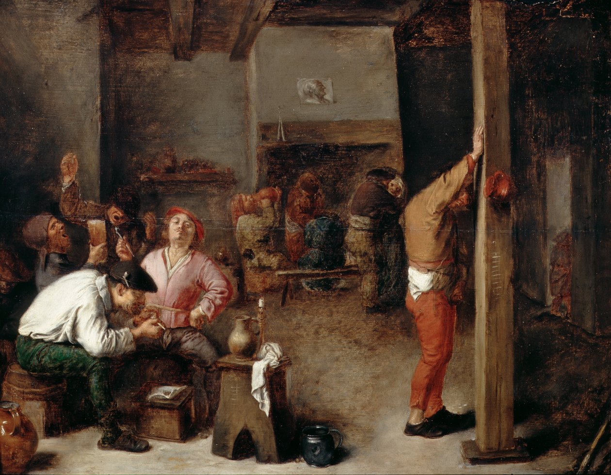 Interior of a Tavern by Adriaen Brouwer